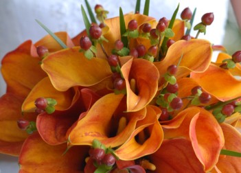 Hand Tied Bouquets Orange bouquet 2518515Small 351x252